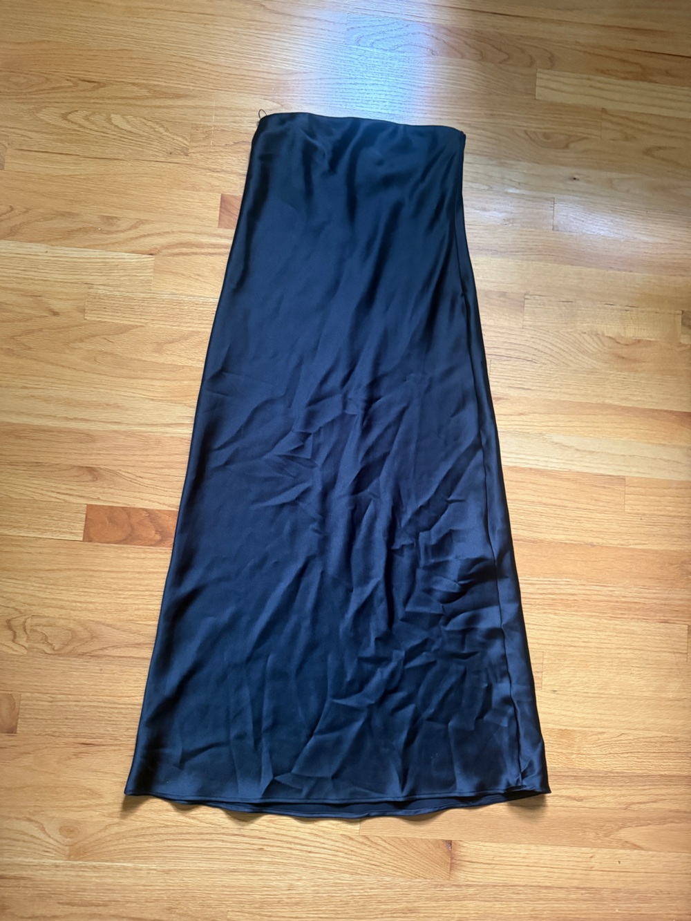 Zara Black Satin-Look Women’s dress